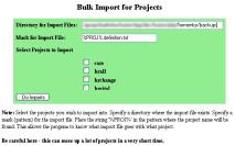 Bulk Import Definition